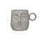 Hello Honey® Cream Reactive Glaze Stoneware Face Mug